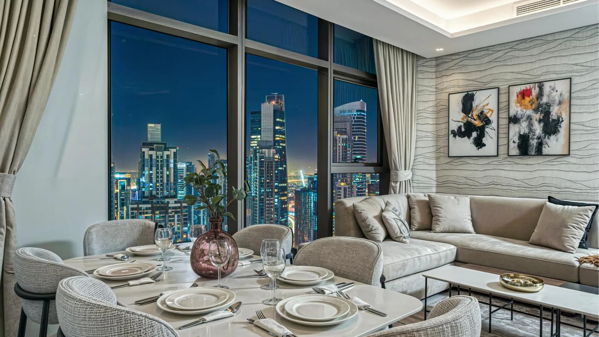 Apartmán Highest Infinity Pool In Downtown Dubaj Spojené arabské emiráty