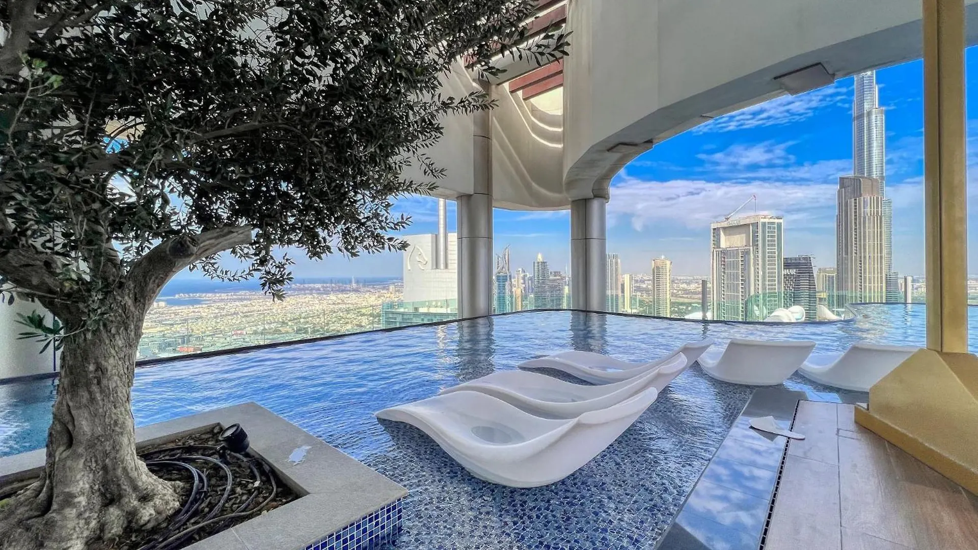 Appartement Highest Infinity Pool In Downtown Dubaï